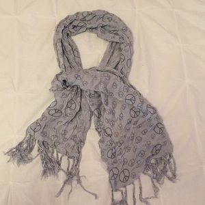 Peace Sign Scarf